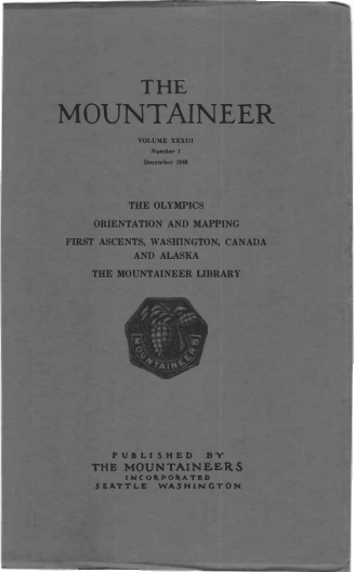The Mountaineer 1940 cover